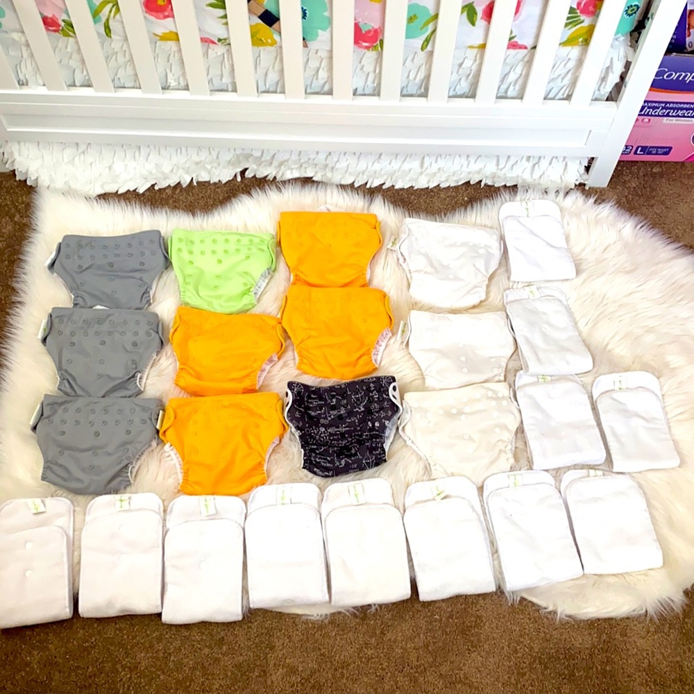Bum Genius cloth diaper lot of 12